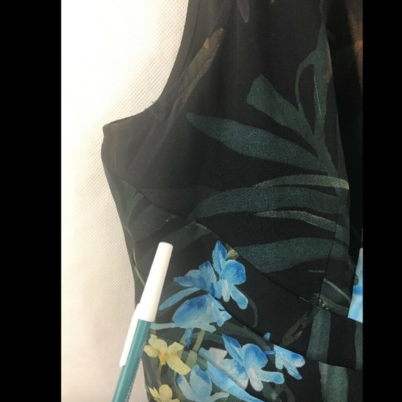 NWD Ted Baker London Ameda Floral Fit Flare Dress - Picture 6 of 8